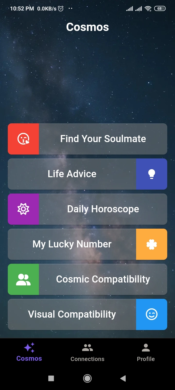 Screenshot of Amuna Android